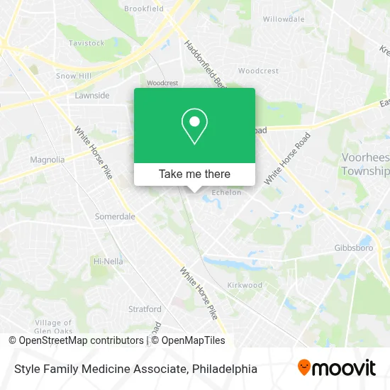 Style Family Medicine Associate map