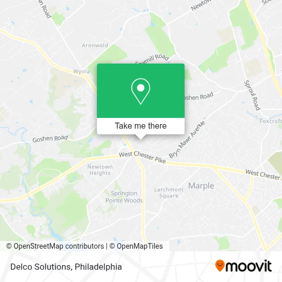Delco Solutions map