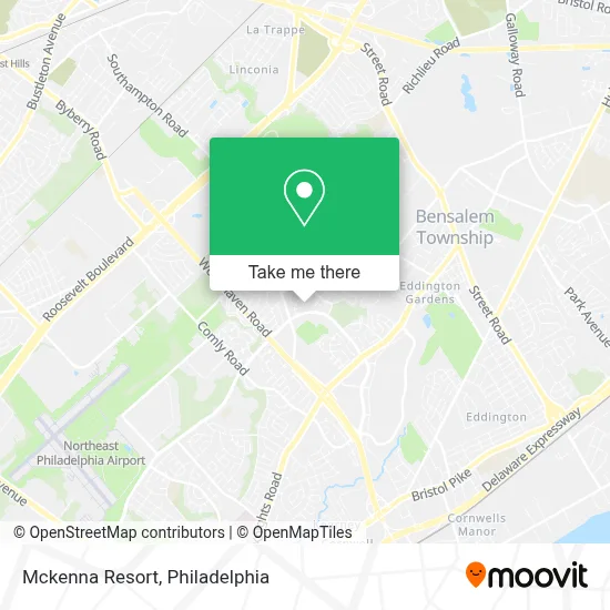 Mckenna Resort map