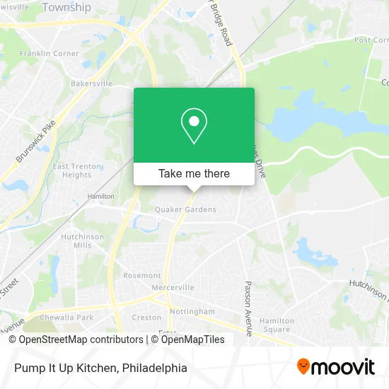Pump It Up Kitchen map