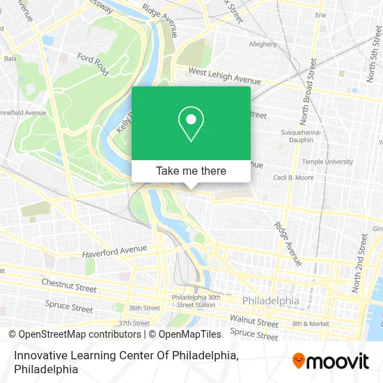 Innovative Learning Center Of Philadelphia map