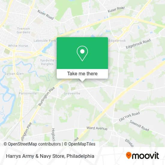 Harrys Army & Navy Store map