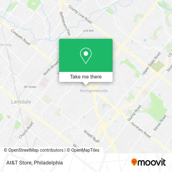 At&T Store map