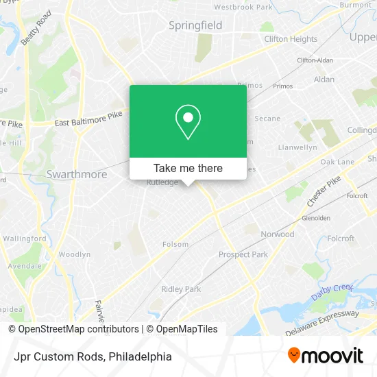 Jpr Custom Rods map