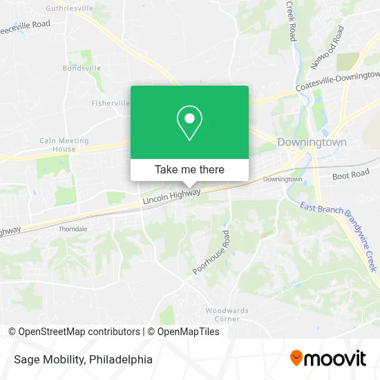 Sage Mobility map