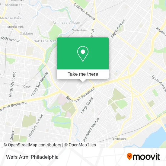 Wsfs Atm map