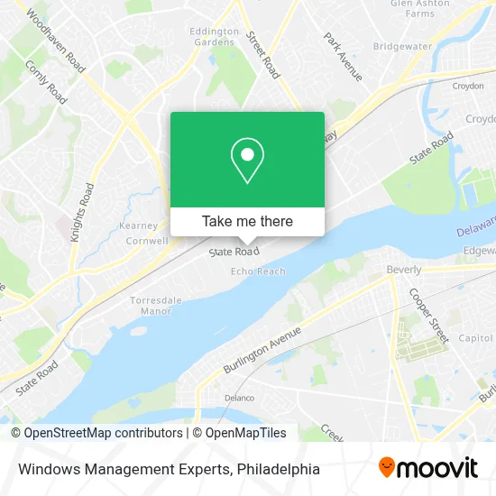 Windows Management Experts map