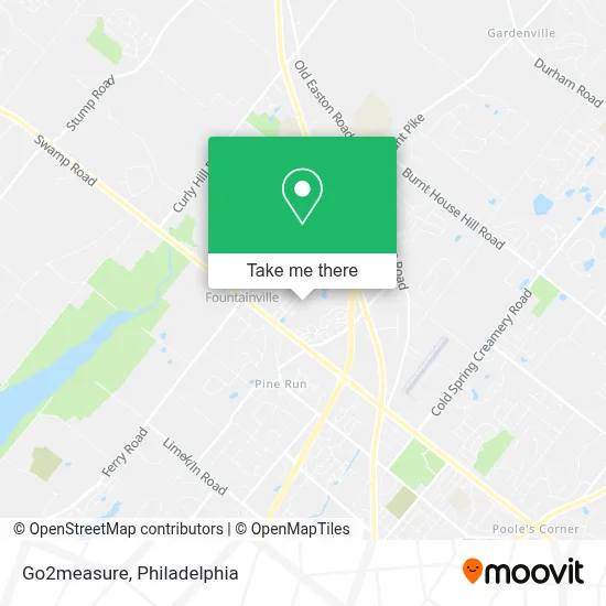 Go2measure map