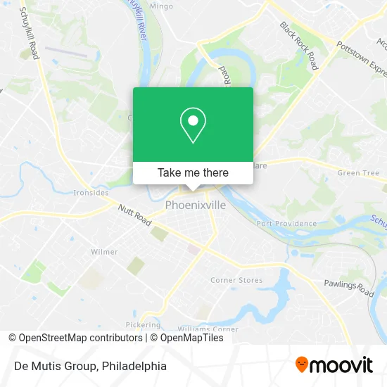 De Mutis Group map