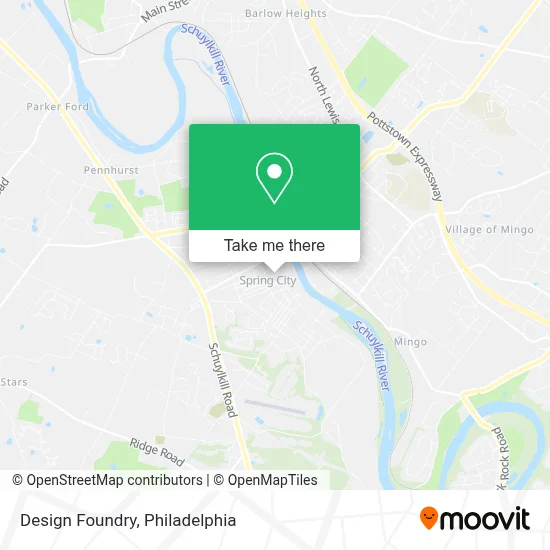Design Foundry map