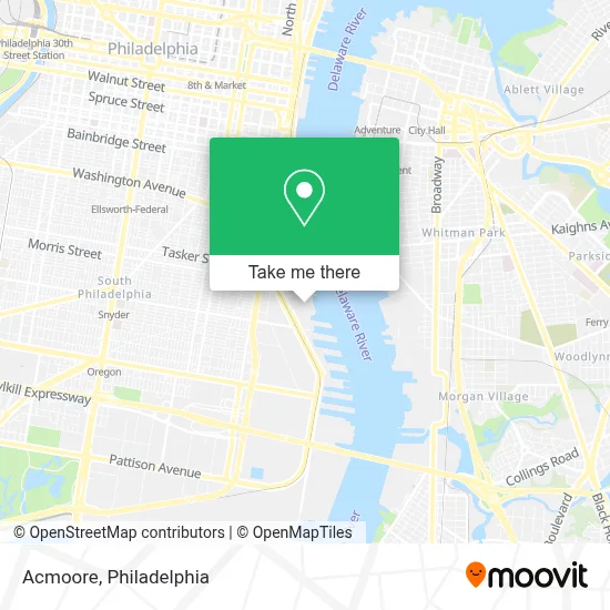 Acmoore map