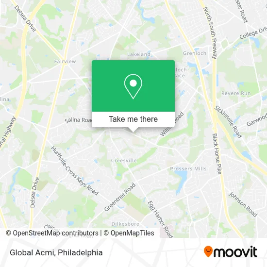 Global Acmi map