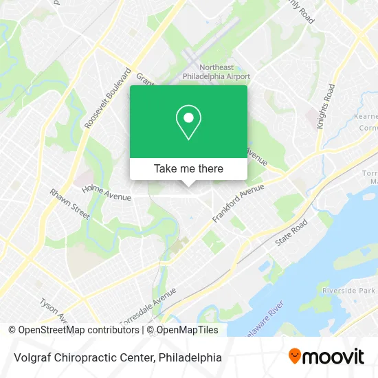 Volgraf Chiropractic Center map