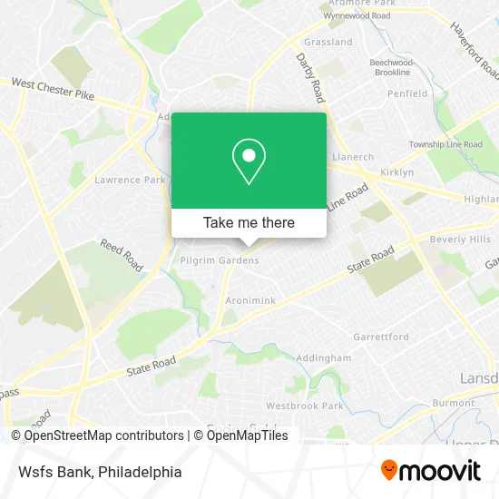 Wsfs Bank map