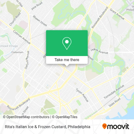 Rita's Italian Ice & Frozen Custard map