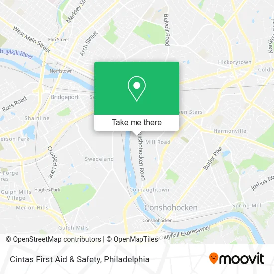 Cintas First Aid & Safety map