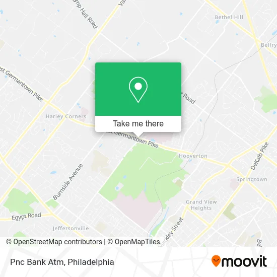 Pnc Bank Atm map