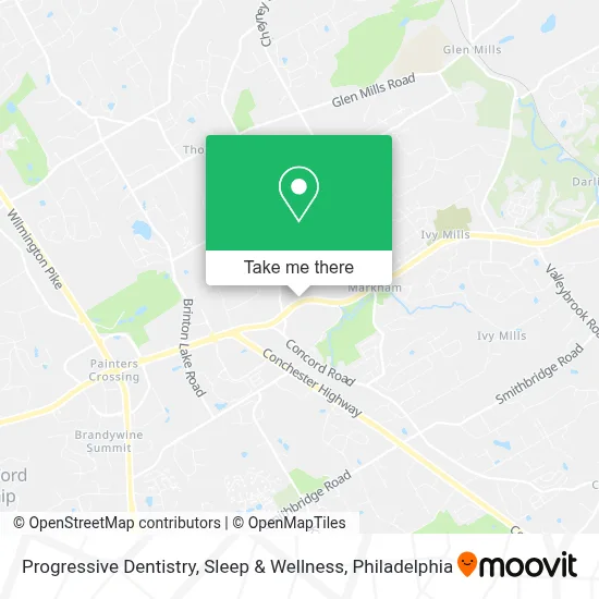 Progressive Dentistry, Sleep & Wellness map