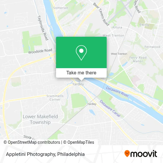 Appletini Photography map