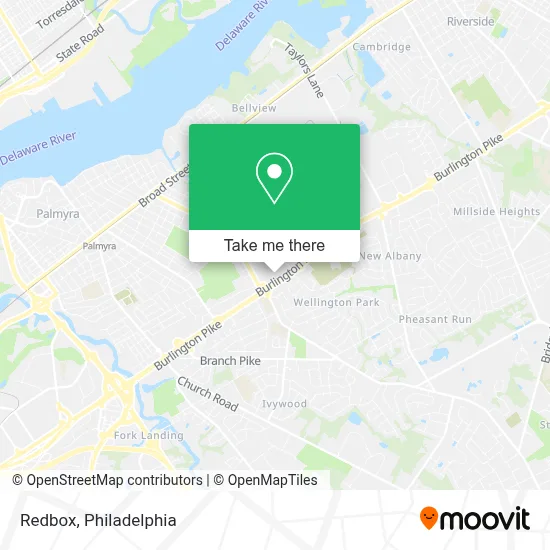 Redbox map