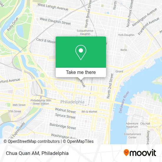 Chua Quan AM map