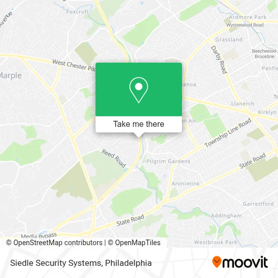Siedle Security Systems map