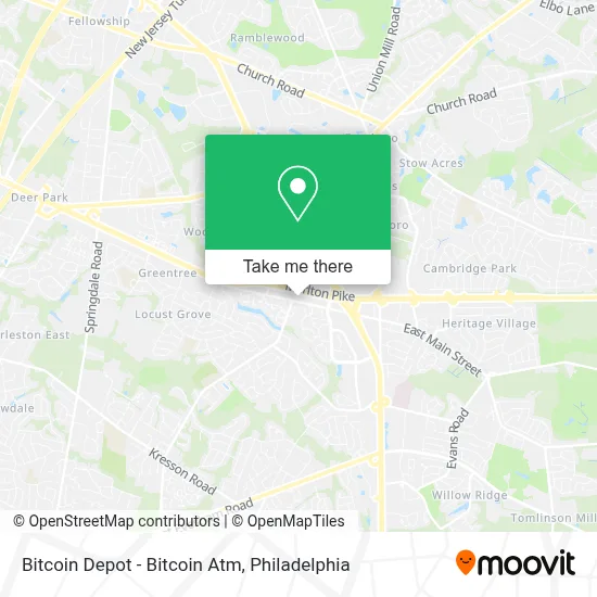 Bitcoin Depot - Bitcoin Atm map