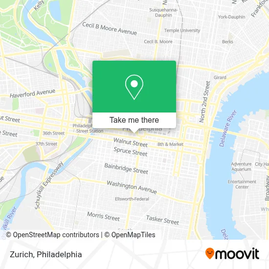 Zurich map