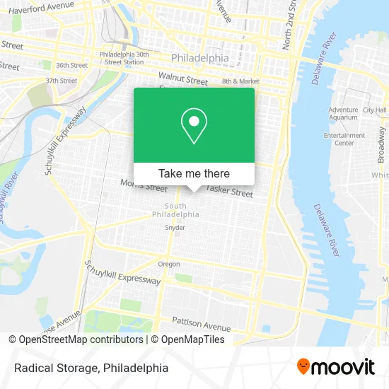 Radical Storage map