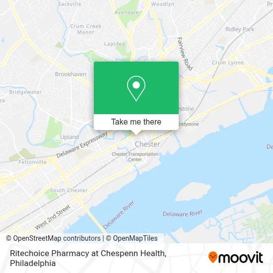 Ritechoice Pharmacy at Chespenn Health map