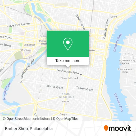 Barber Shop map