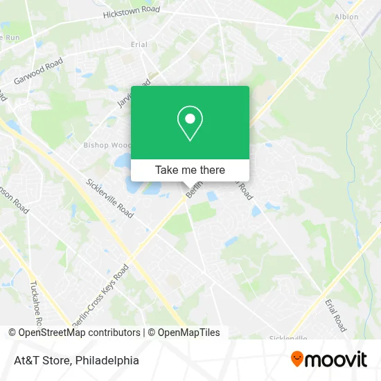 At&T Store map