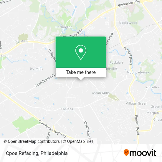 Cpos Refacing map