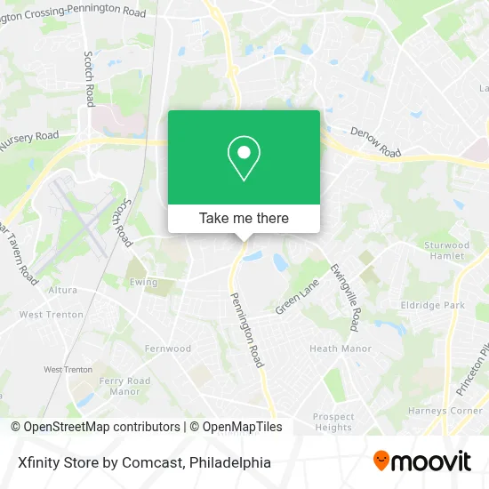 Xfinity Store by Comcast map