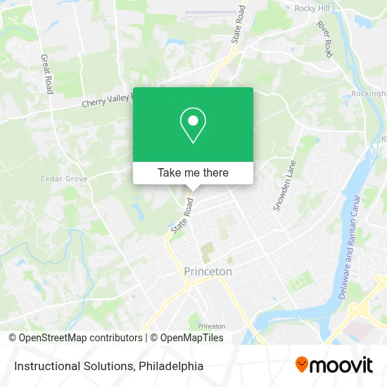 Instructional Solutions map