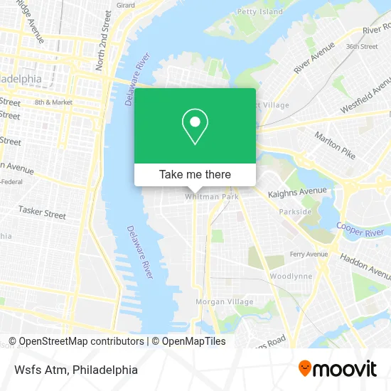 Wsfs Atm map