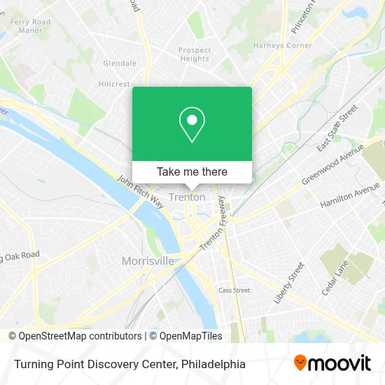 Turning Point Discovery Center map
