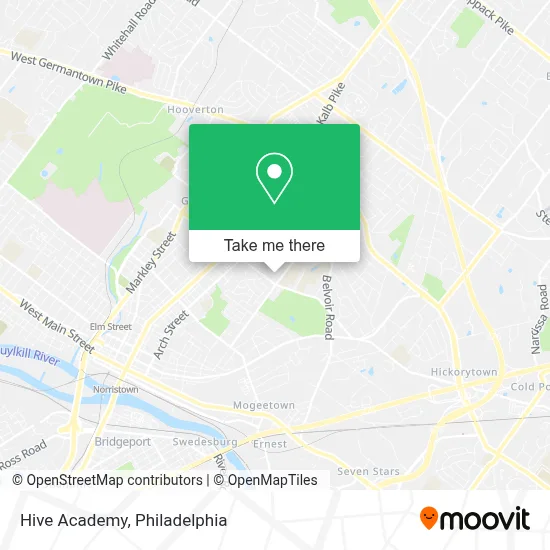 Hive Academy map