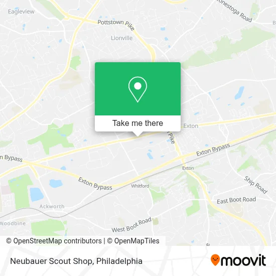Neubauer Scout Shop map