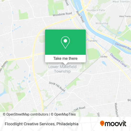 Floodlight Creative Services map