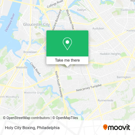 Holy City Boxing map