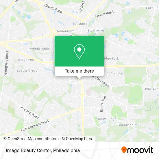 Image Beauty Center map