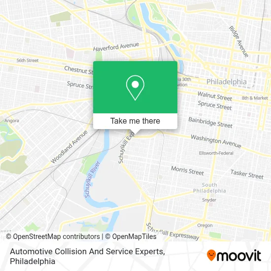 Automotive Collision And Service Experts map