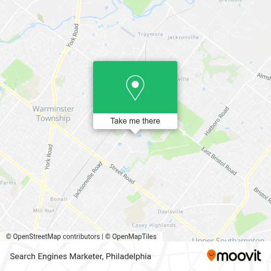 Search Engines Marketer map