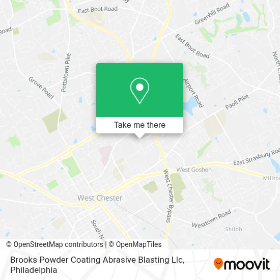 Brooks Powder Coating Abrasive Blasting Llc map