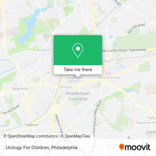 Urology For Children map