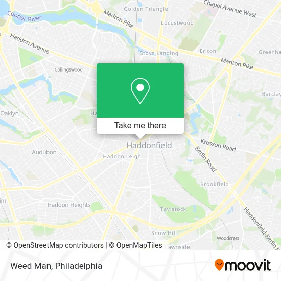 Weed Man map