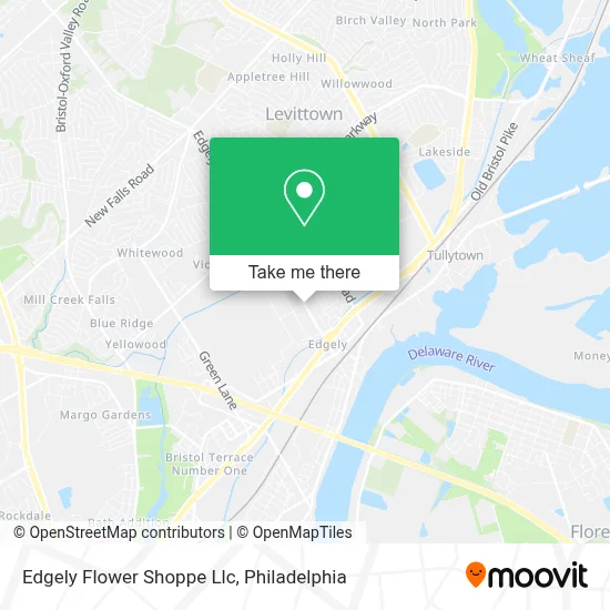 Edgely Flower Shoppe Llc map