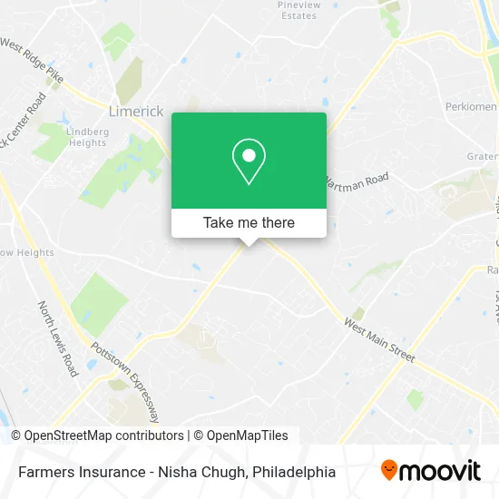 Farmers Insurance - Nisha Chugh map