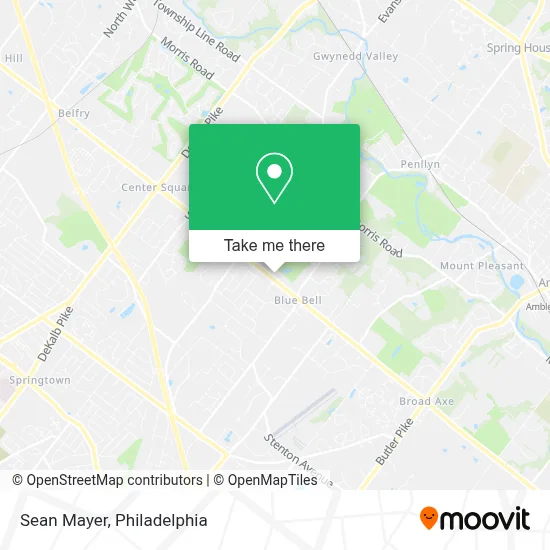 Sean Mayer map